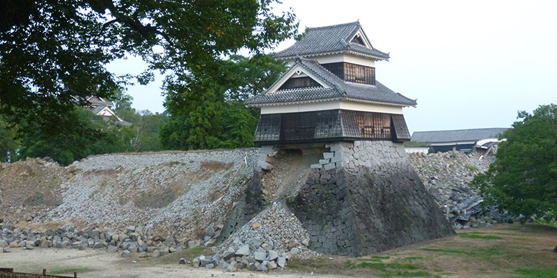 熊本城被災